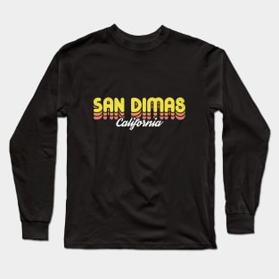 Retro San Dimas California Long Sleeve T-Shirt